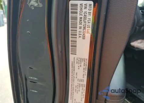 2021 Dodge Durango Pursuit from USA, damaged, VIN 1C4SDJFT2MC724359